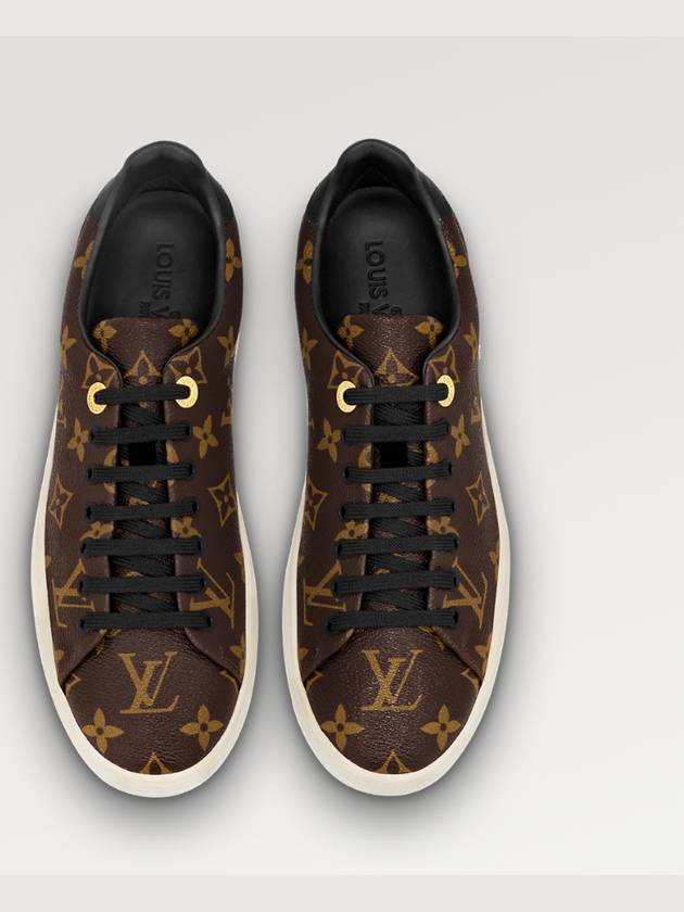 Women s Front Row Sneakers Monogram - LOUIS VUITTON - BALAAN 3