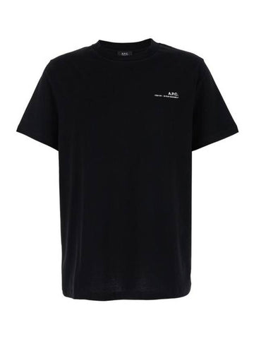 Standard Item Short Sleeve T-Shirt Black - A.P.C. - BALAAN 1