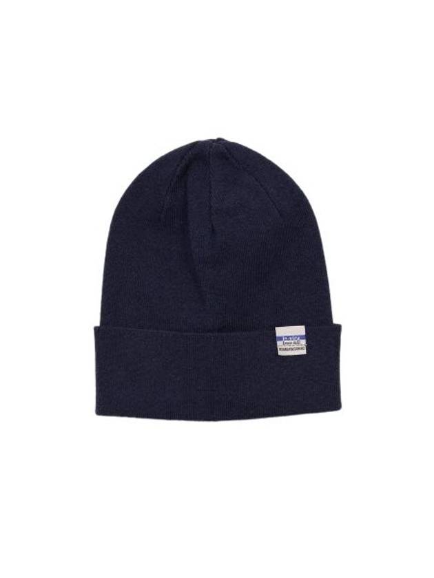 Knit Watch Beanie Navy - MAISON MIHARA YASUHIRO - BALAAN 1