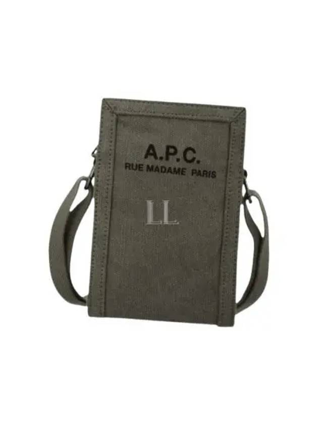 Recuperation Pouch Cross Bag Khaki - A.P.C. - BALAAN 2