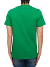 Printed Short Sleeve T-Shirt Green - MONCLER - BALAAN 4