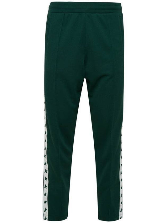 Men's Road Tapered Track Pants Green - GOLDEN GOOSE - BALAAN 1