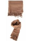 Canada New Oversized Fringe Muffler Caramel Brown - ACNE STUDIOS - BALAAN 5