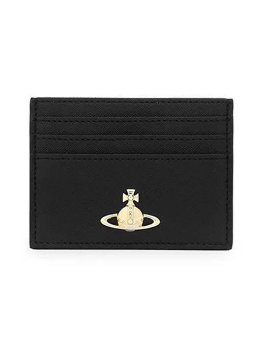 ORB Logo Cald Wallet Black - VIVIENNE WESTWOOD - BALAAN 2