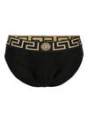 Men's Logo Banding Briefs 2 Pack Black - VERSACE - BALAAN 3