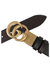 Double G Buckle Reversible Belt Black - GUCCI - BALAAN 2