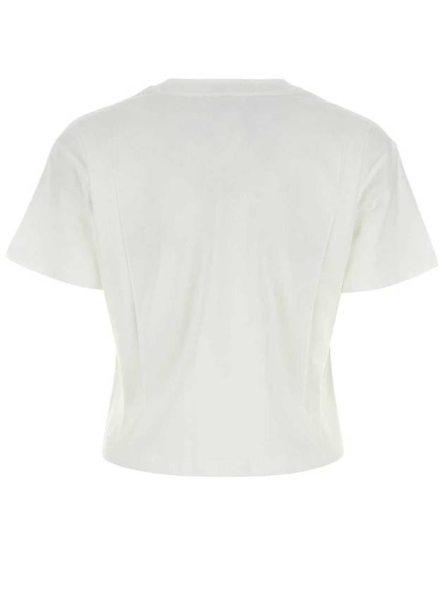 Boxy Micro Logo Short Sleeve T-Shirt White - A.P.C. - BALAAN 3