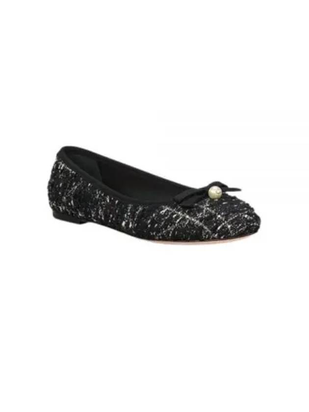 Ballet Tweed Flats Black - DIOR - BALAAN 2