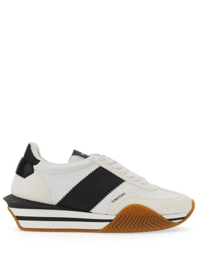 James Low Top Sneakers White - TOM FORD - BALAAN 7