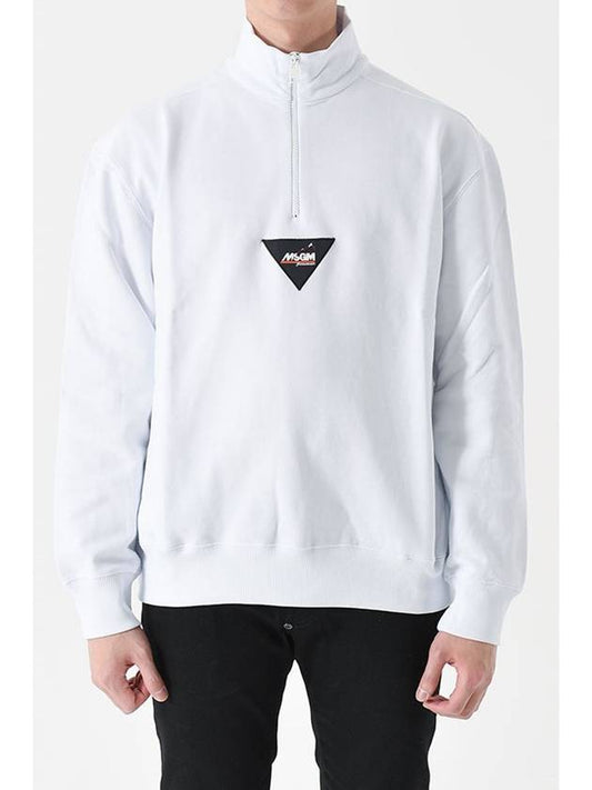 MSGM 3340MM77 Anorak Sweatshirt White 227799 01 - MSGM - BALAAN 1