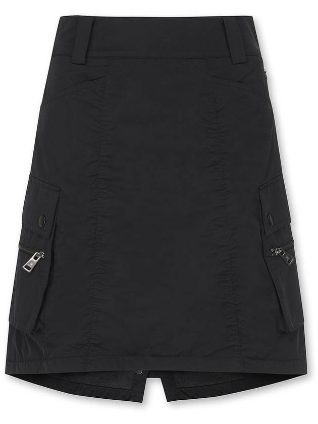 Women s brushed A line cargo culotte skirt - WAAC - BALAAN 4