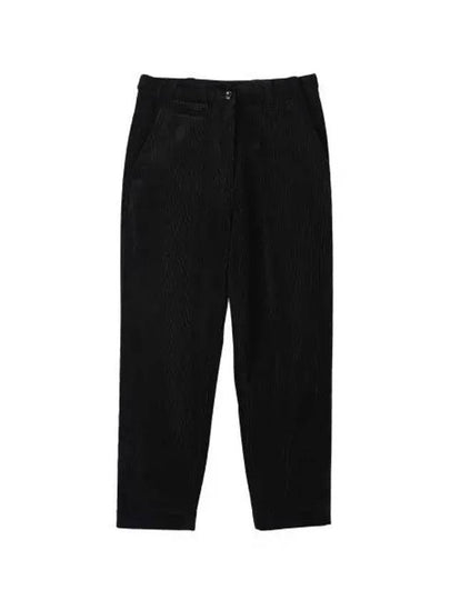 MHL Tab Waist Tapered Trouser Black WHTR0133A23AFH BLK - MARGARET HOWELL - BALAAN 1