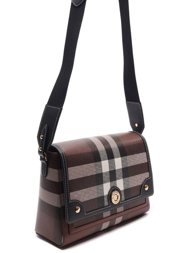 Note Shoulder Bag Dark Birch Brown - BURBERRY - BALAAN 4