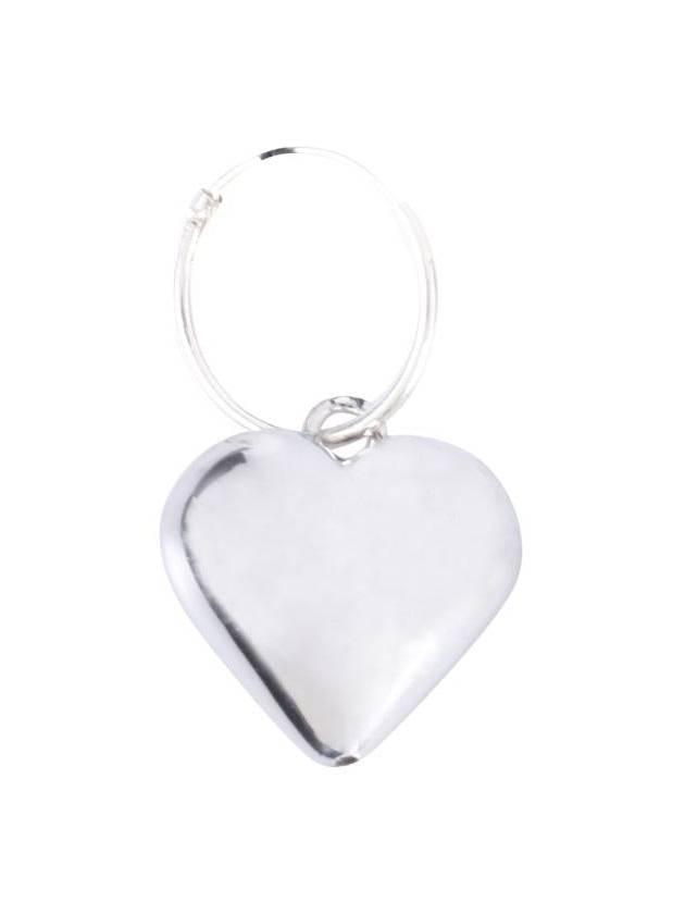 Raf Simons Small Heart Single Earrings With R Unisex - RAF SIMONS - BALAAN 2