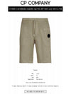 Men's Lens Wappen Bermuda Shorts Brown - CP COMPANY - BALAAN 3