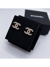 Earrings CC logo pearl crystal gold ABB771 - CHANEL - BALAAN 3