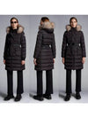 Khloe Long Down Jacket Black - MONCLER - BALAAN 10