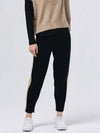 Cashmere Blend Waist Banding Jogger Black Knit Pants DO6232PT75 - DOYOUKNOWMC GOLF WEAR - BALAAN 3