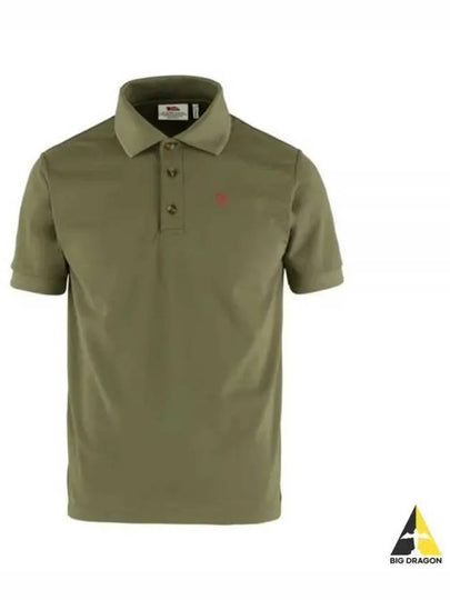 24 Men s Crowley Pique Shirt Light Olive 81783622 - FJALL RAVEN - BALAAN 2