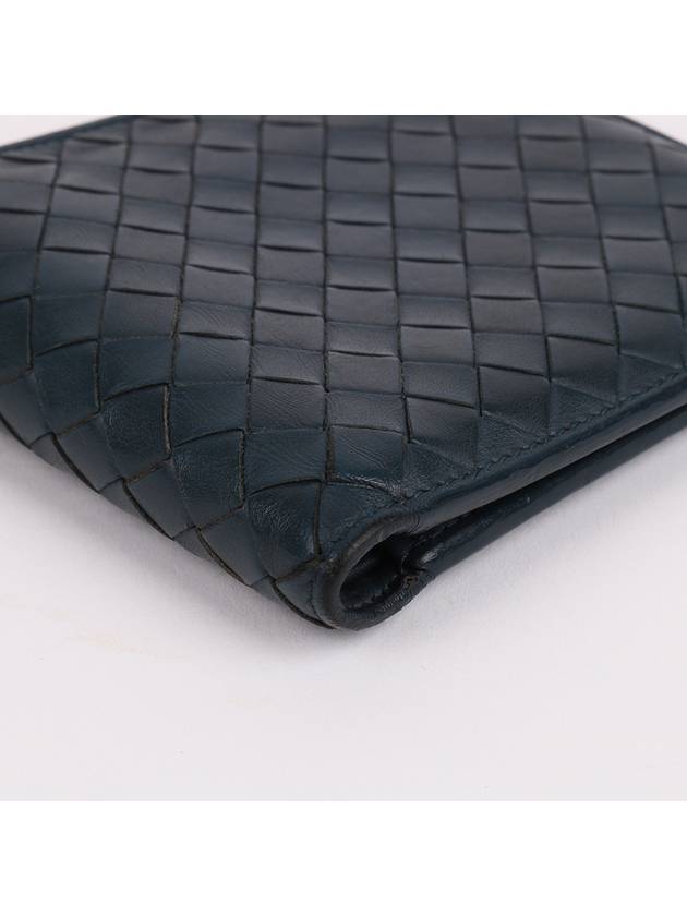 Intrecciato Navy Men s Bicycle Wallet - BOTTEGA VENETA - BALAAN 7