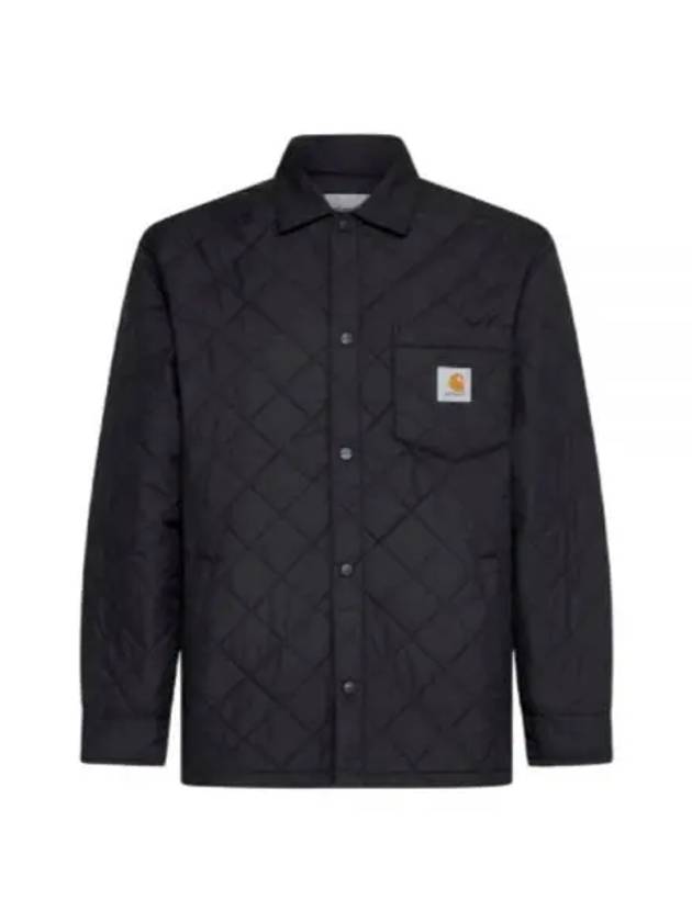 Wadeson Quilted Shirt Jacket Black - CARHARTT WIP - BALAAN 2