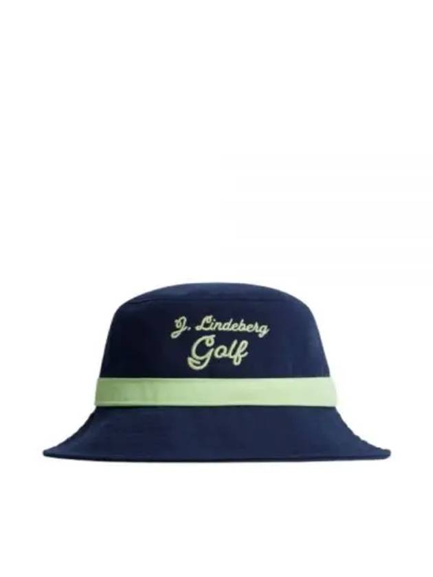 Lukas Embroidery Logo Golf Bucket Hat Navy - J.LINDEBERG - BALAAN 2