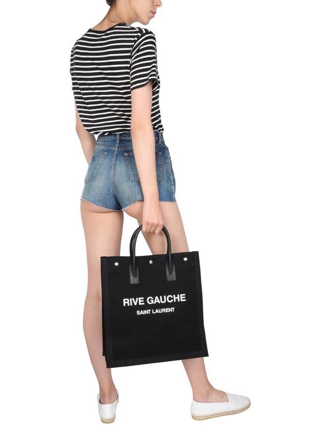 Women's Denim Shorts Blue - SAINT LAURENT - BALAAN 4