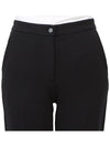 Women's Cigarette High Rice Stretch Double Knit Pants Black - G/FORE - BALAAN 7