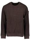 Ghost Piece Crewneck Sweatshirt Brown - STONE ISLAND - BALAAN 3