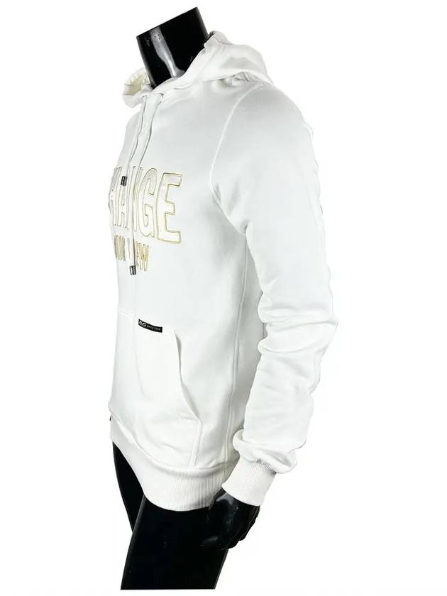 RWC001 SC108 CHANGE White Hooded Kangaroo Pocket Sweatshirt - DOLCE&GABBANA - BALAAN 4