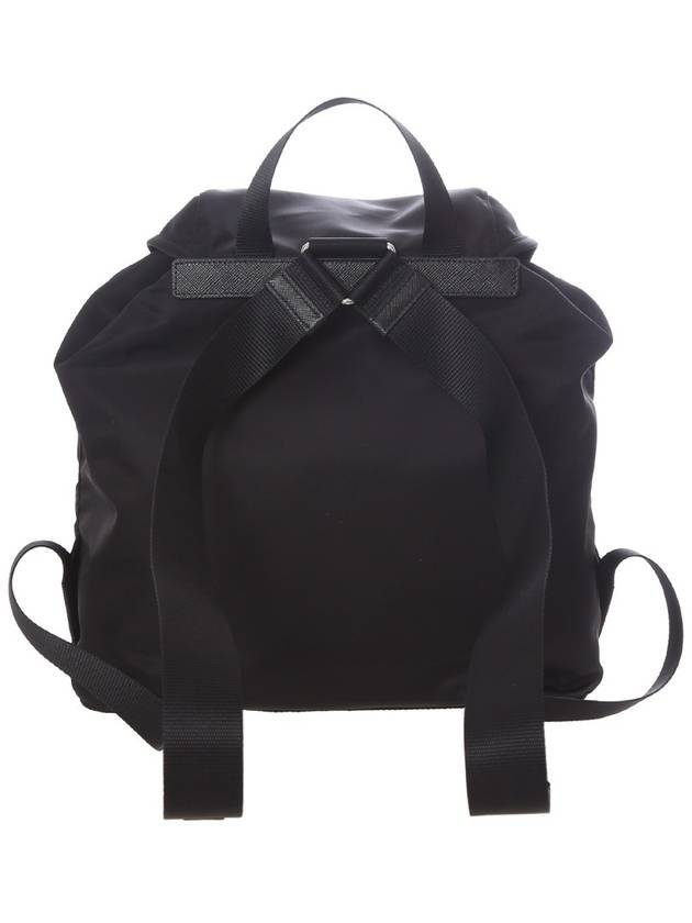 Nylon Triangle Logo Pocono Backpack Black - PRADA - BALAAN 4