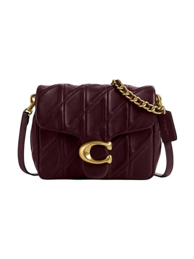 Time Square Tabby Quilted Shoulder Bag Merlot - COACH - BALAAN 1