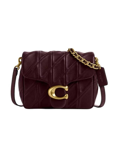 Time Square Tabby Quilted Shoulder Bag Merlot - COACH - BALAAN 1