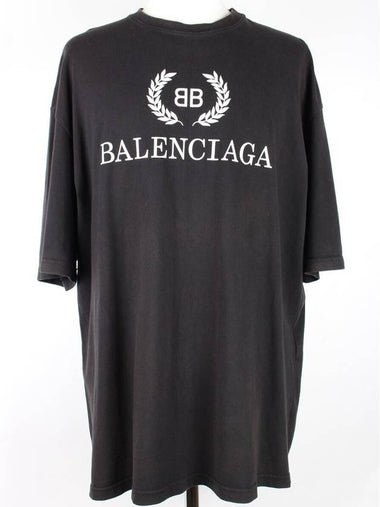 BB logo laurel short sleeve t shirt XL 105 - BALENCIAGA - BALAAN 1