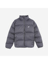 NSW Padded Jacket Iron Gray Asia - NIKE - BALAAN 1