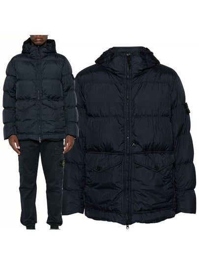 Crinkle Reps Re-Nylon Down Padding Navy - STONE ISLAND - BALAAN 2