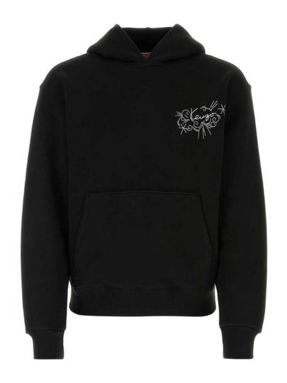 Star Tiger Embroidery Hoodie Black - KENZO - BALAAN 2