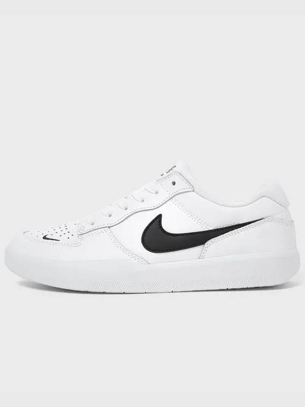 SB Force 58 Premium Low Top Sneakers Black White - NIKE - BALAAN 3