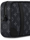 Pochette Kasai Monogram Eclipse Pouch Bag Black - LOUIS VUITTON - BALAAN 6