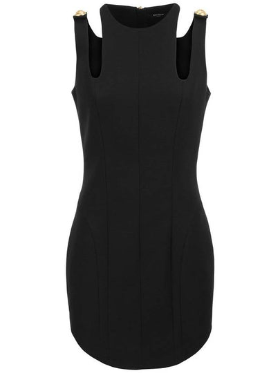 Midi One Piece XF0R5065WB050PA BLACK - BALMAIN - BALAAN 2