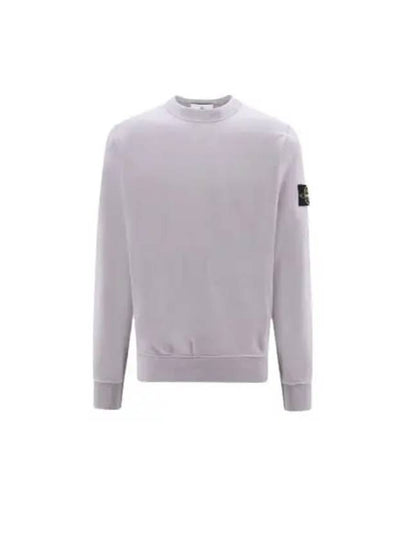 Wappen Patch Garment Dyed Sweatshirt Grey - STONE ISLAND - BALAAN 2