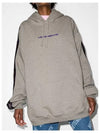 Logo Taping Hoodie Grey - VETEMENTS - BALAAN 3