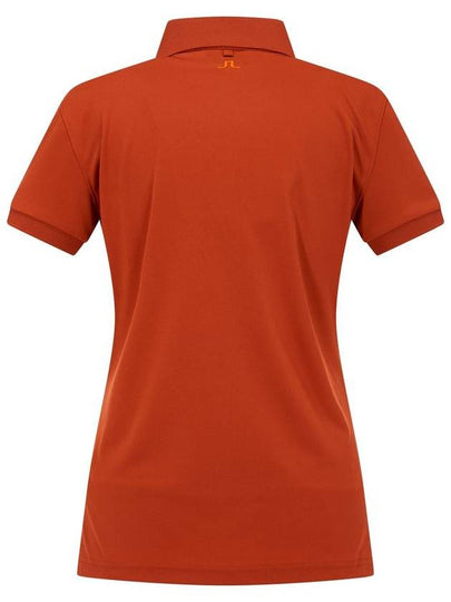 Size S Orange Tour Tech Golf Short Sleeve PK - J.LINDEBERG - BALAAN 2