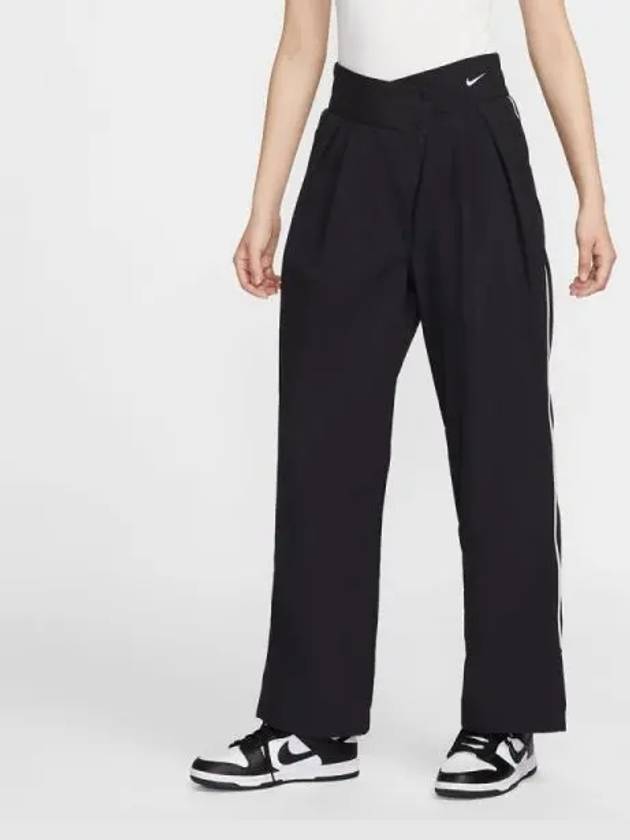 Women s Sportswear Collection Mid Rise Repelled Asymmetrical Waist Pants 010 - NIKE - BALAAN 1