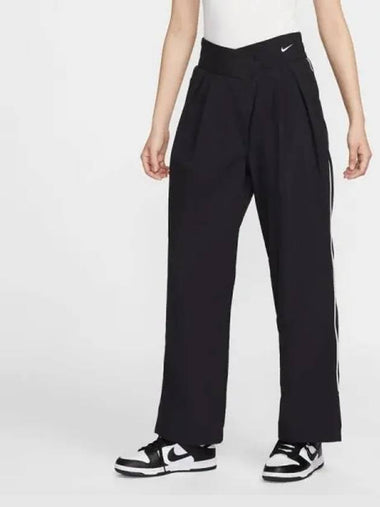 Women s Sportswear Collection Mid Rise Repelled Asymmetrical Waist Pants 010 - NIKE - BALAAN 1