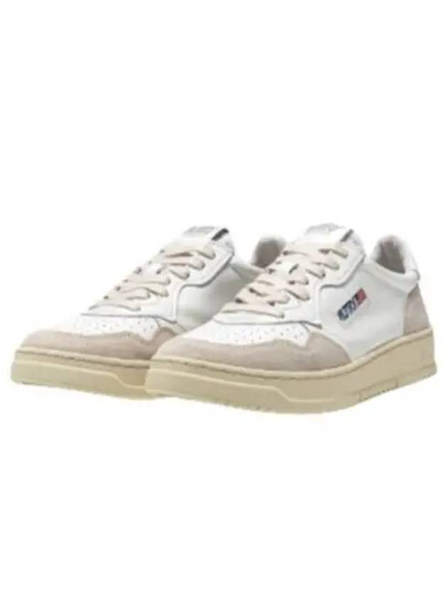 Medalist Suede Low Top Sneakers White - AUTRY - BALAAN 2