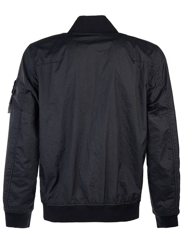 Membrana 3L TC Bomber Jacket Black - STONE ISLAND - BALAAN 4