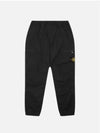 Men's Wappen Patch Cargo Jogger Pants Black - STONE ISLAND - BALAAN 3