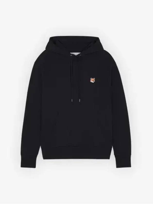 Fox Head Patch Regular Hoodie Black - MAISON KITSUNE - BALAAN 2