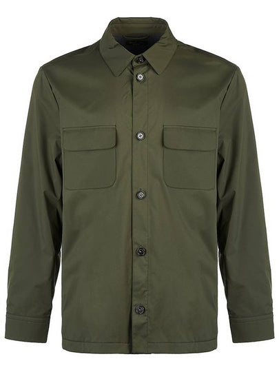 Windwish Overshirt Jacket Dark Green - LORO PIANA - BALAAN 2